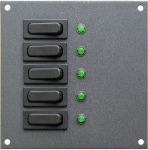 Schalttafel STV 200-5, 5 Schalter