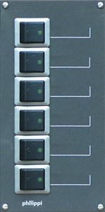 Schalttafel STV 206-2-polig