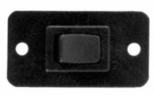 Schalttafel mit 1 einpoligen Wippschalter, 46 x 25mm