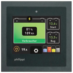 Philippi BTM2 Batterie- und Tank-Monitor