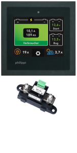 Philippi BLM2-Set Batterie-Monitor